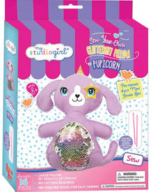 Glitterati Puppicorn Pillow Craft Kit