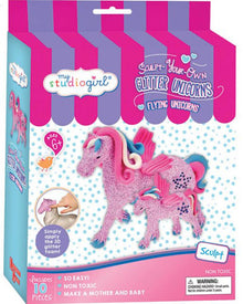 Rainbow Glitter Unicorns Craft Kit