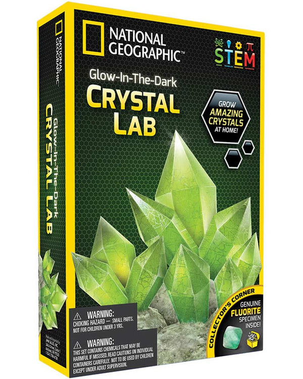 National Geographic Glow in the Dark Green Crystal Kit