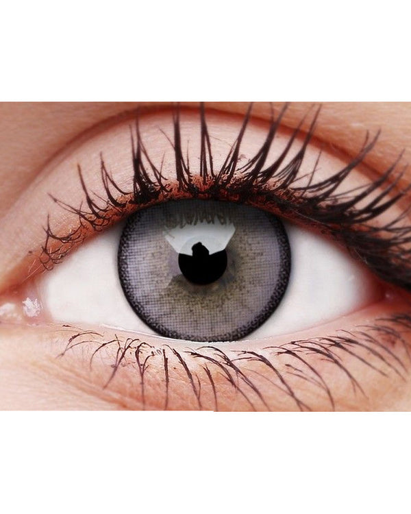 Glowing Grey 14mm Grey Contact Lenses