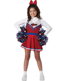 Go Team Cheerleader Deluxe Girls Costume