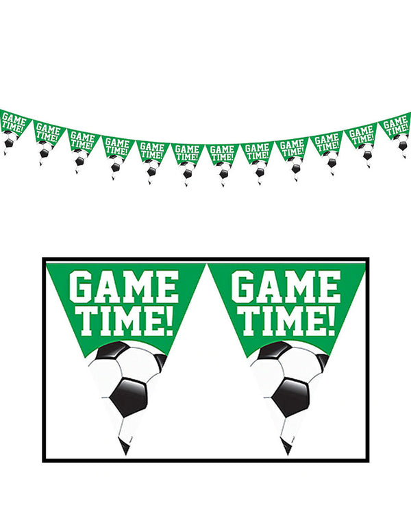 Goal Getter Soccer Pennant Banner