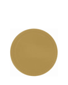 Gold 17cm Paper Plates Pack of 20