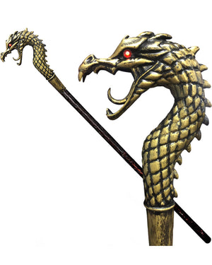 Gold Dragon Staff