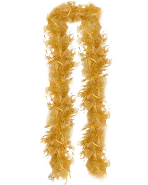 Gold Feather Boa