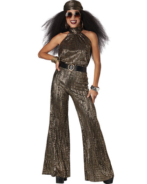 70s Gold Fever Womens Costume