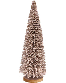 Christmas Gold Glitter Tree 50cm