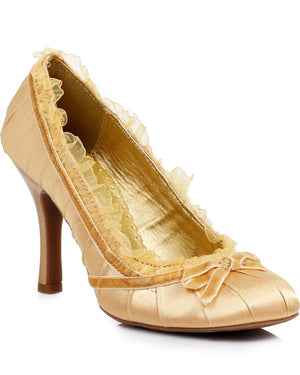 Gold Renaissance Heel Womens Shoes