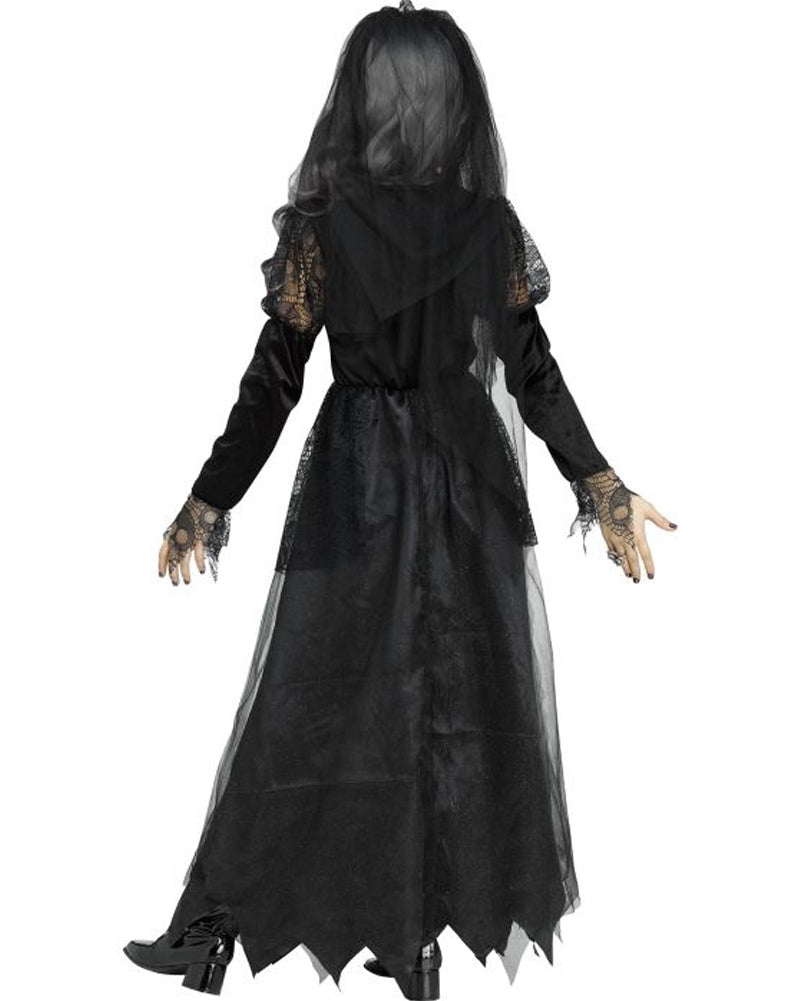 Gothic Bride Girls Costume