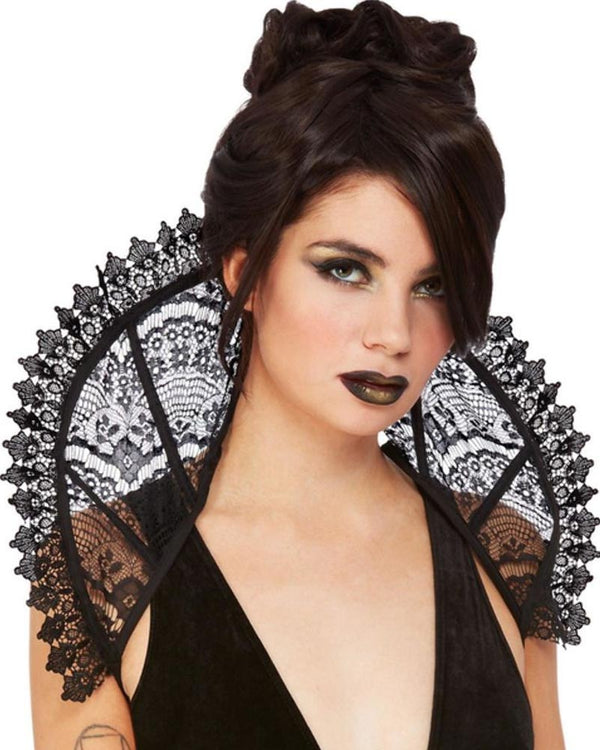 Gothic Lace Stand Up Collar