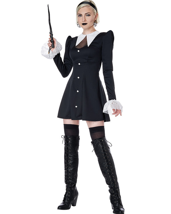 Gothic Mini Dress Womens Costume