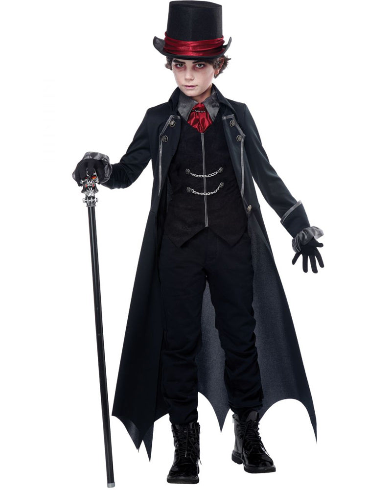 Gothic Vampire Boys Costume