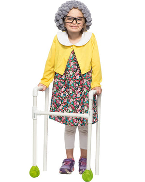 Grannie Deluxe Girls Costume
