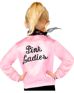 Grease Pink Lady Jacket Kids Costume