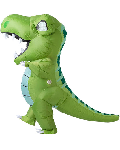 Green Dinosaur Inflatable Adult Costume