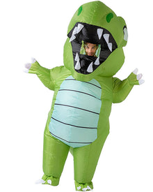 Green Dinosaur Inflatable Adult Costume