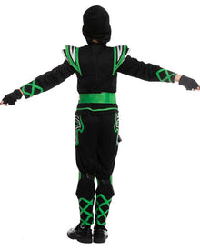 Green Ninja Toddler and Kids Halloween Costume