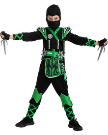 Green Ninja Toddler and Kids Halloween Costume