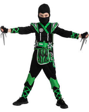 Green Ninja Toddler and Kids Costume
