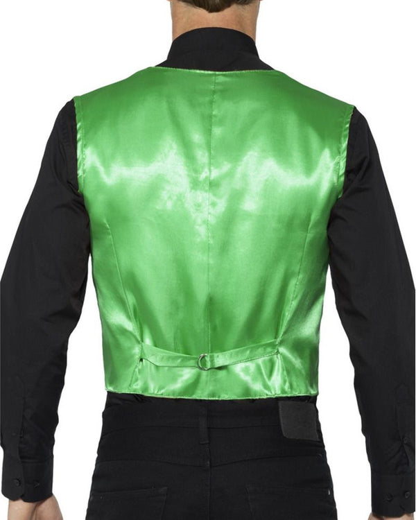 Green Sequin Waistcoat