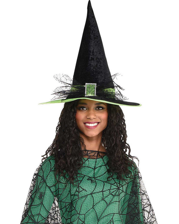 Green Witchcraft Hat