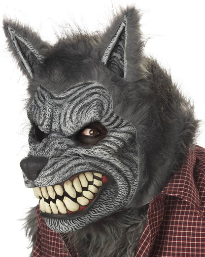 Grey Werewolf Ani Motion Mask