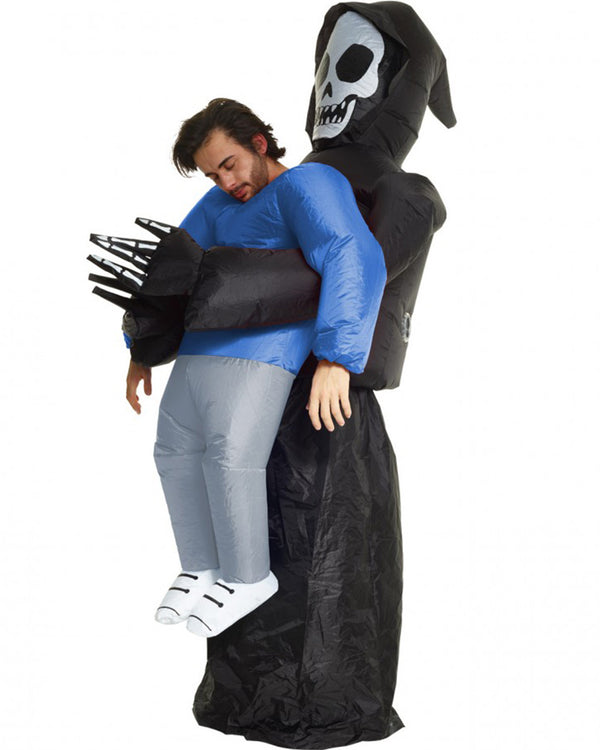 Grim Reaper Inflatable Pick Me Up Adult Costume