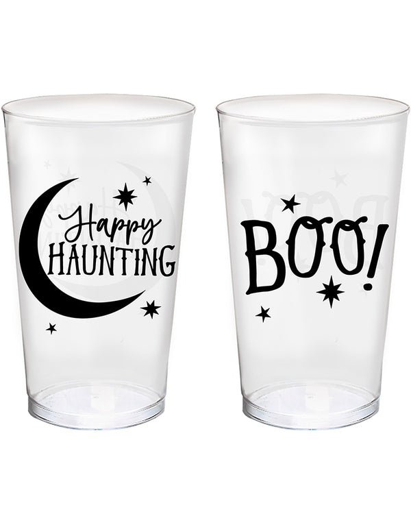 Halloween Classic Black and White 473ml Cup Pack of 10