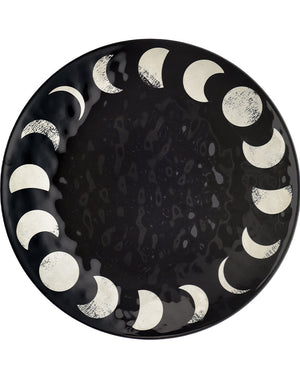 Halloween Classic Black and White Melamine Platter