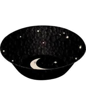 Halloween Classic Black and White Melamine Serving Bowl