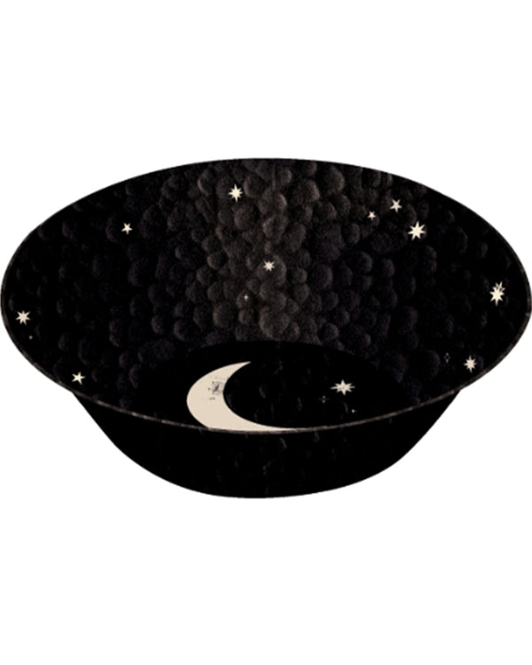 Halloween Classic Black and White Melamine Serving Bowl