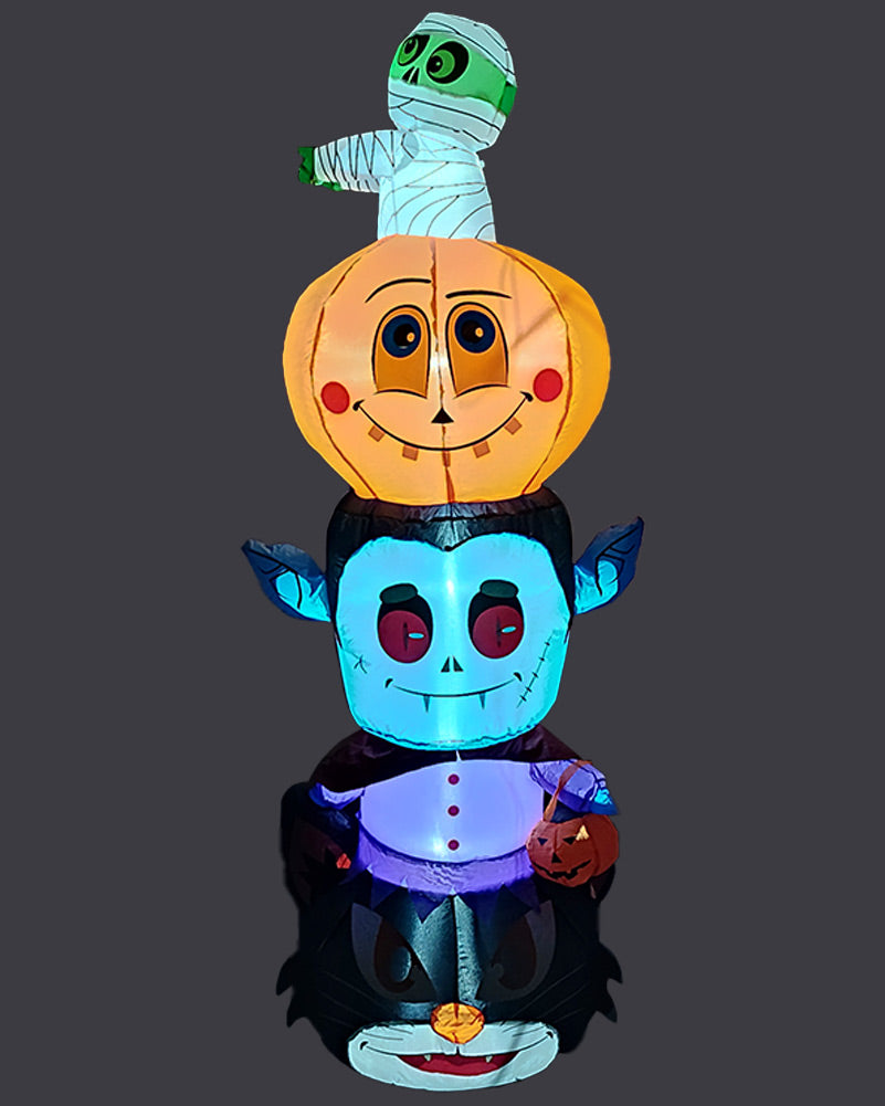 Halloween Ghosts Tower Lawn Inflatable 1.8m