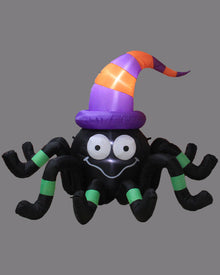Spider Halloween Lawn Inflatable 1.8m