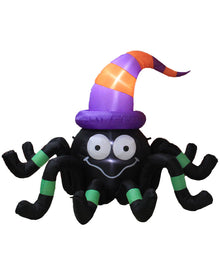 Spider Halloween Lawn Inflatable 1.8m