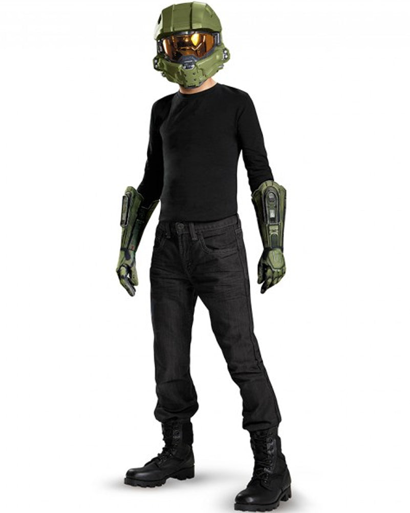 Halo Master Chief Boys Mask and Gloves Set