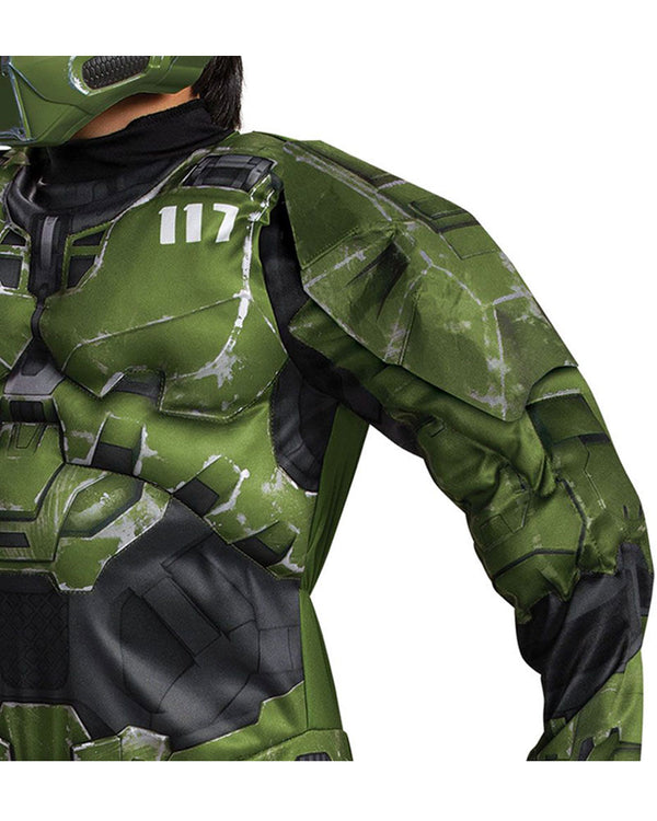 Halo Master Chief Infinite Muscle Boys Costume