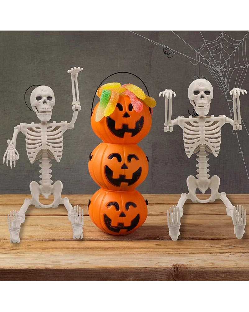 Hanging Skeletons Decorations 40cm Pack of 2