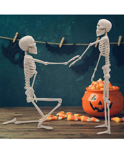 Hanging Skeletons Decorations 40cm Pack of 2