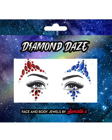 Harlequin Face Jewels