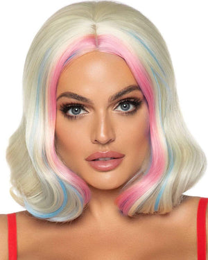Harley Platinum Blonde Bob Wig