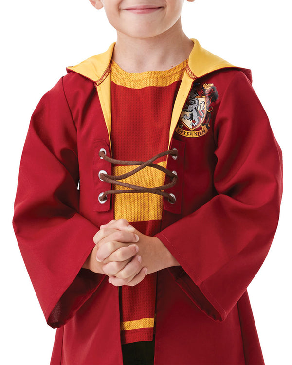 Harry Potter Quidditch Hooded Robe Kids Costume