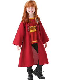 Harry Potter Quidditch Hooded Robe Kids Costume