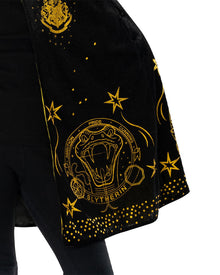 Harry Potter Hogwarts Black and Gold Hooded Kids Costume Robe