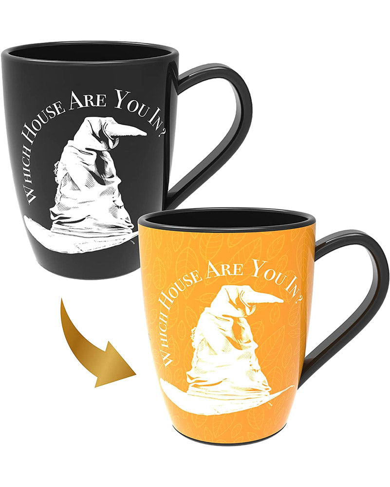 Harry Potter Hufflepuff Sorting Hat Heat Change Mug