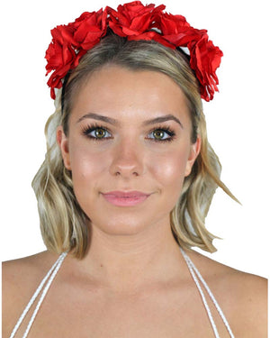 Day of the Dead Deluxe Rose Headband