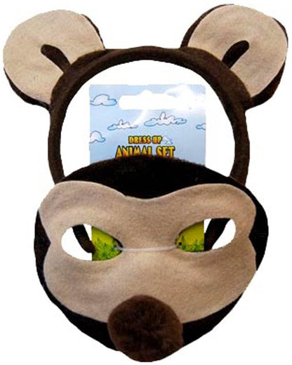 Monkey Headband and Mask Set