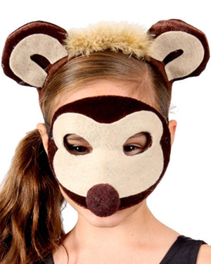 Monkey Headband and Mask Set