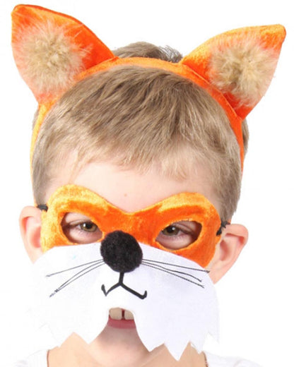 Fox Headband and Mask Set