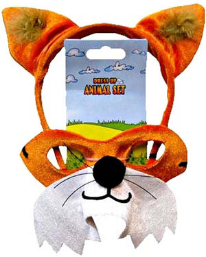 Fox Headband and Mask Set