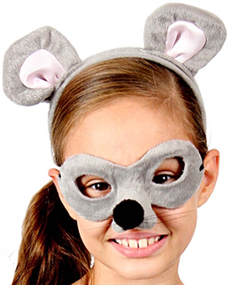 Mouse Headband and Mask Set